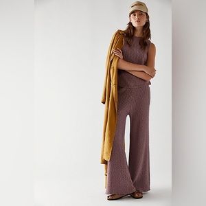 FP Adelaide Sweater Set in Elderberry Tea XS